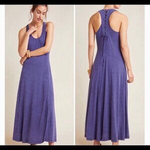 Anthropologie Maeve Melanie Knit Maxi Dress size medium